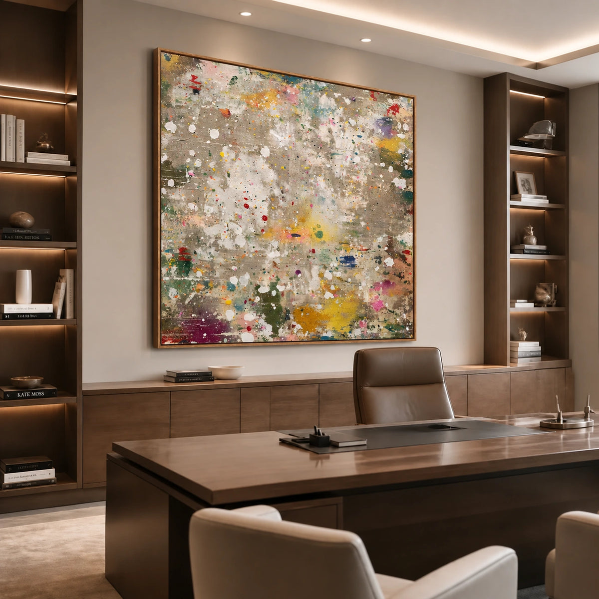 Confetti Weather Wall Art β interior room setting 3