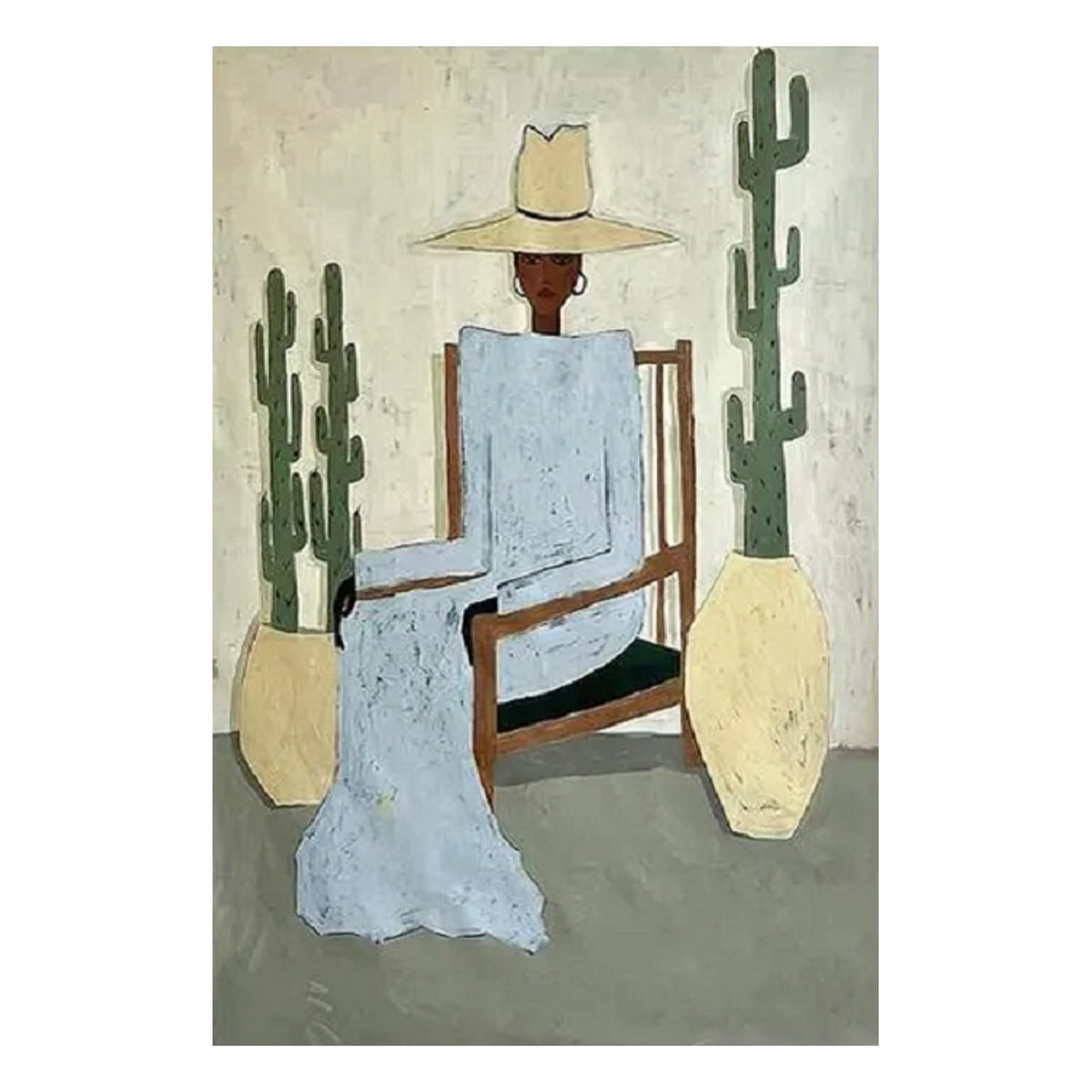 Desert Chair Reverie Wall Art β complete artwork
