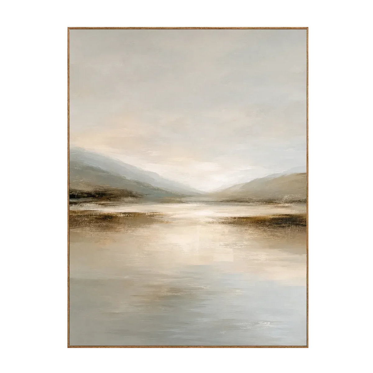 Dawn Estuary Landscape Wall Art | Olyrel