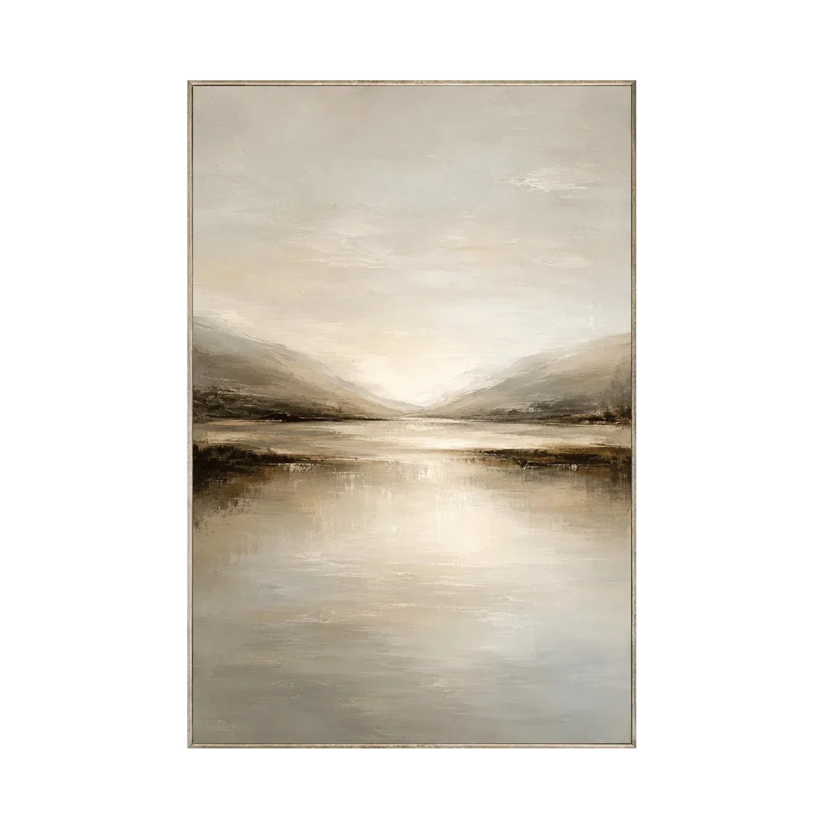 Quiet Estuary Landscape Wall Art | Olyrel