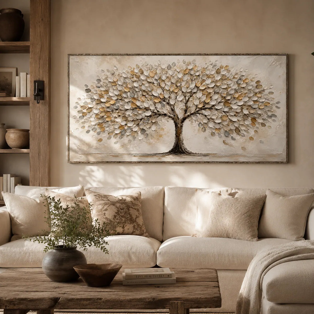Blossom Tree Botanical Wall Art room scene 5 | Olyrel