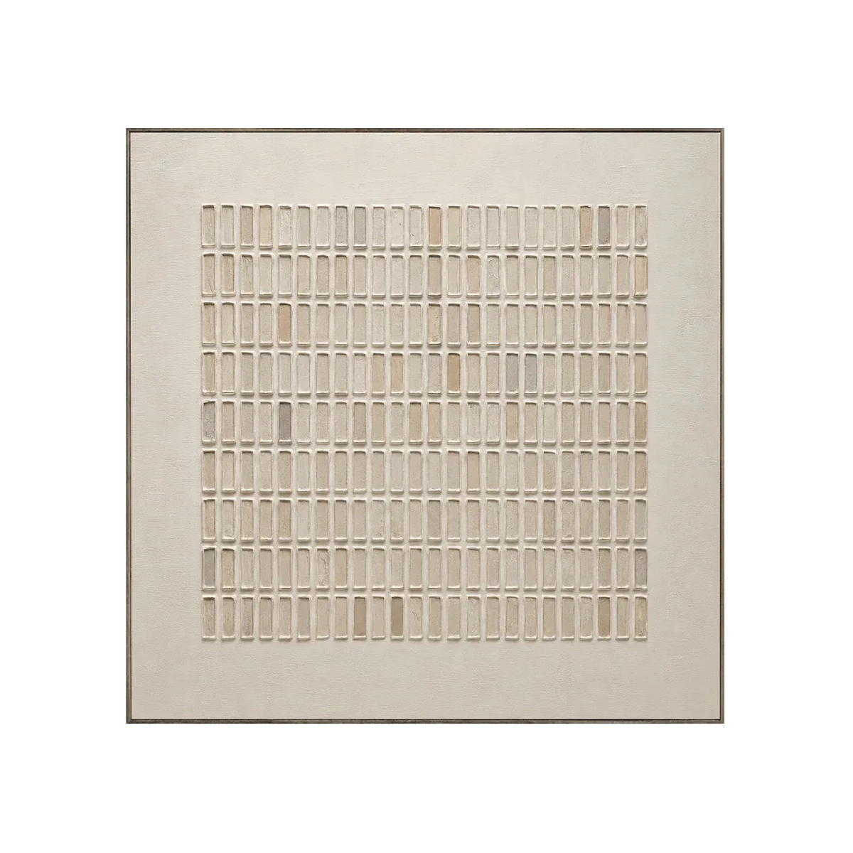 Woven Grid Textured Wall Art | Olyrel