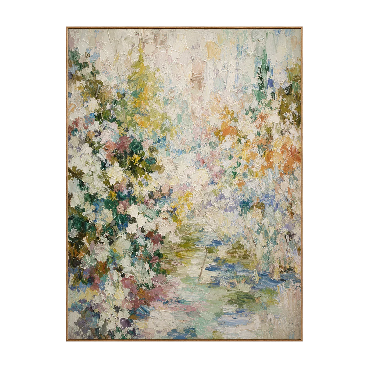 Meadow Veil Floral Wall Art | Olyrel