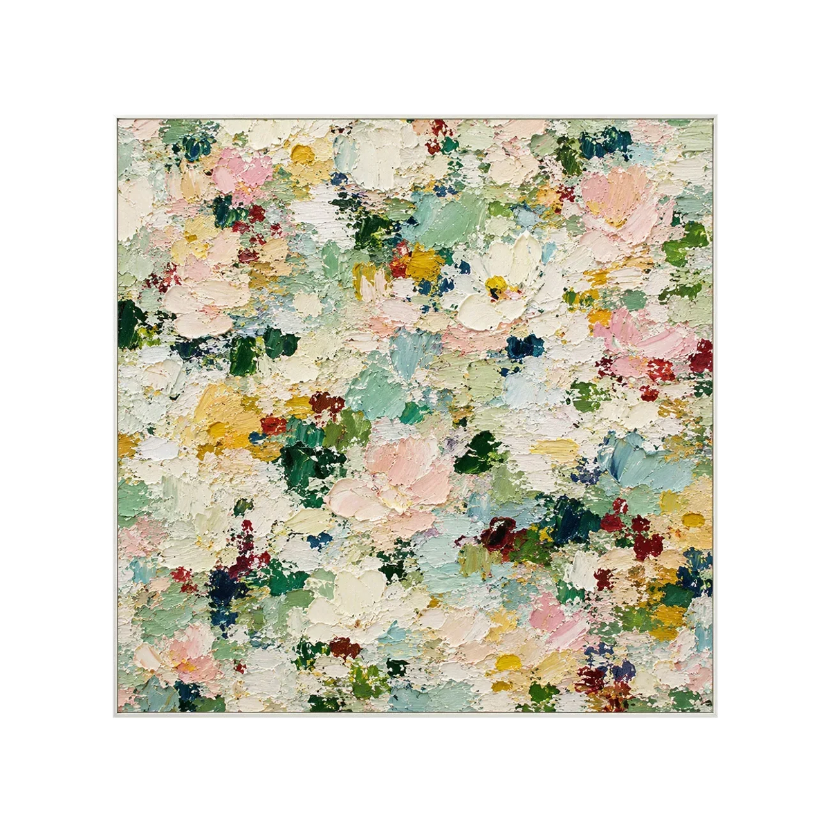 Pastel Meadow Floral Wall Art | Olyrel