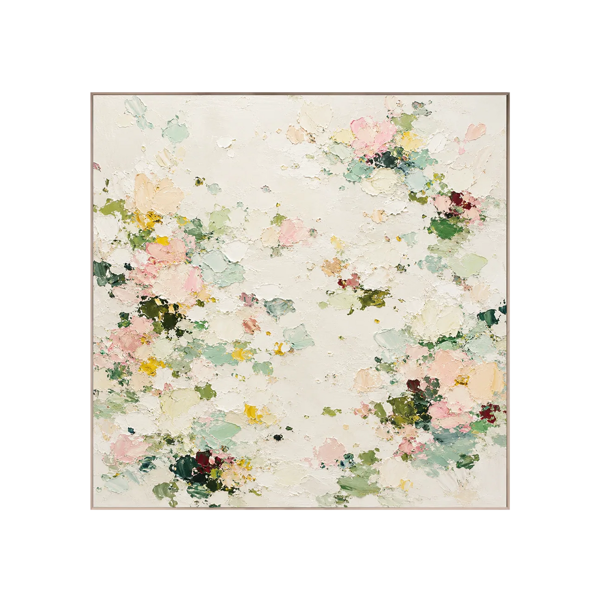 Soft Blossom Floral Wall Art | Olyrel