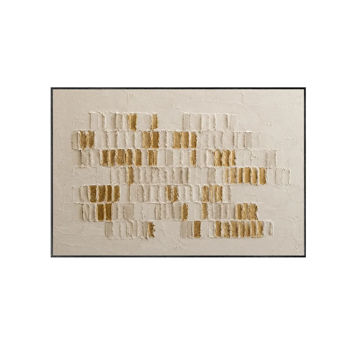 Gilded Mosaic Relief Wall Art | Olyrel