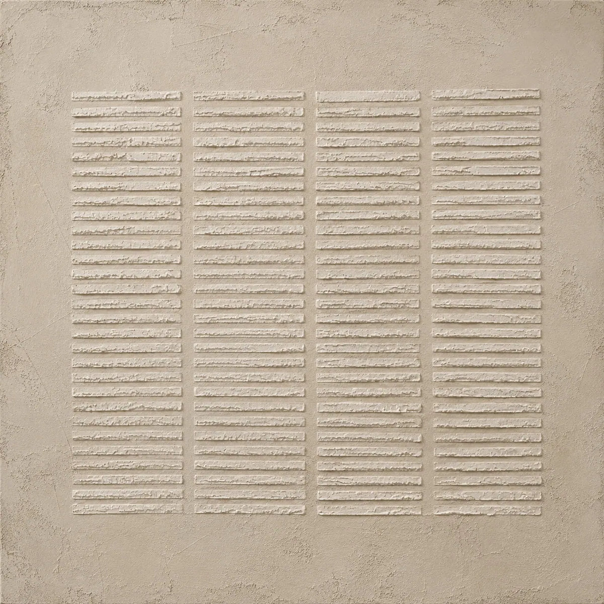 Linen Shutter Textured Wall Art artwork view | Olyrel