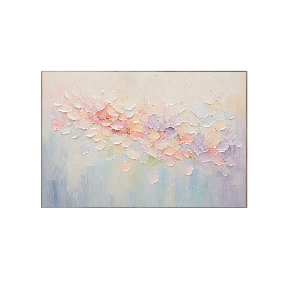Pastel Garland Floral Wall Art | Olyrel
