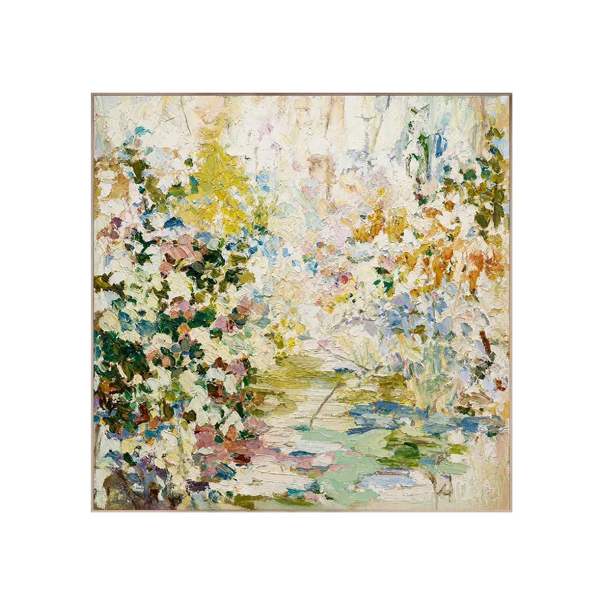Meadow Mosaic Floral Wall Art | Olyrel