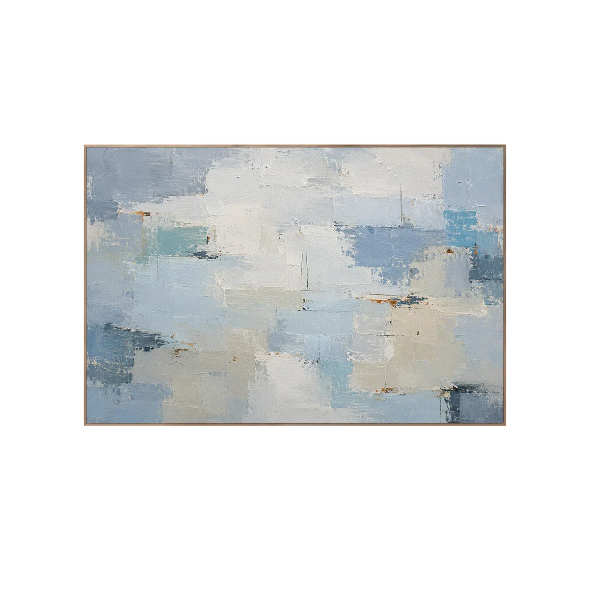 Blue Horizon Panoramic Wall Art | Olyrel