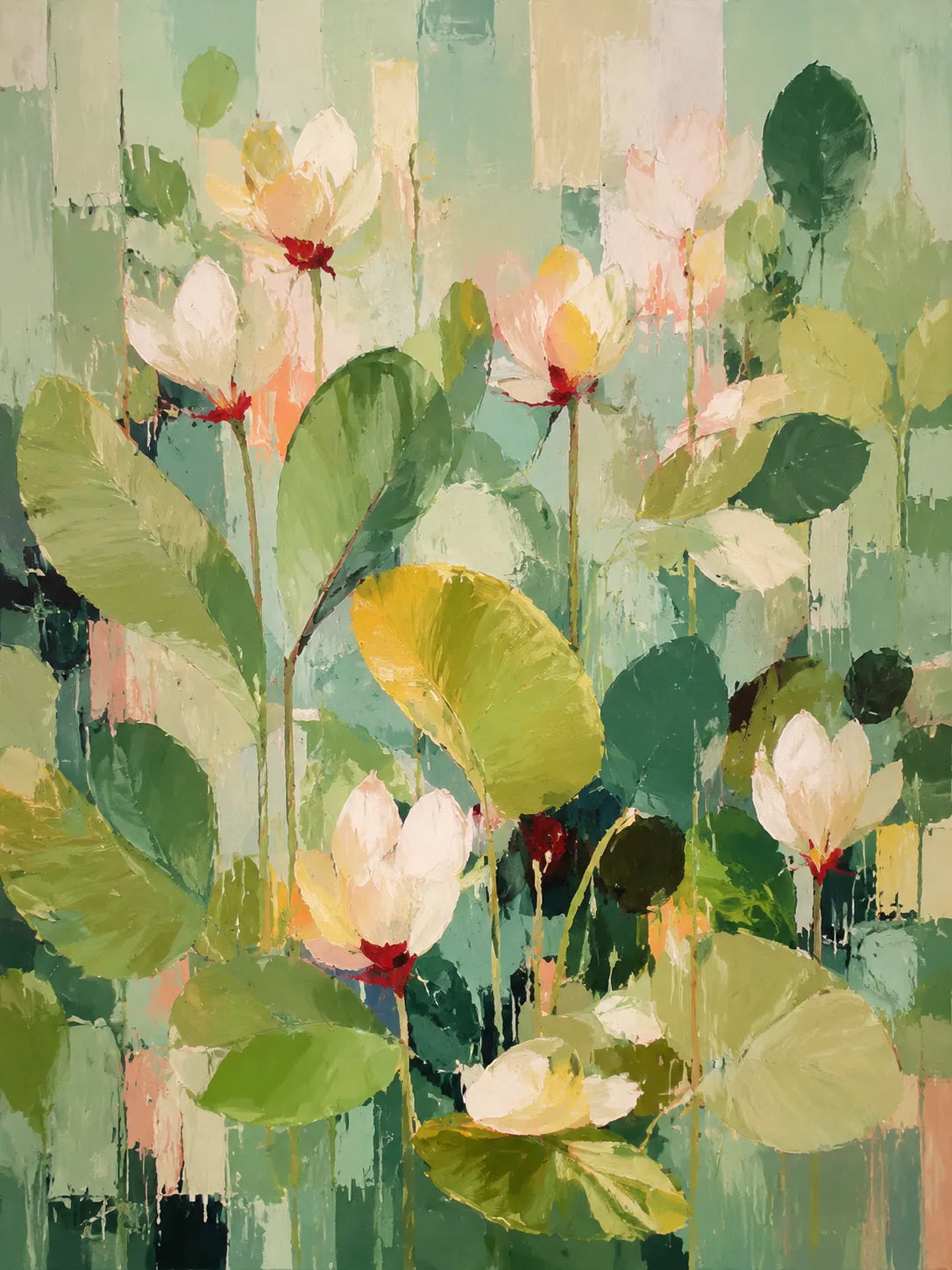 Spring Canopy Floral Wall Art artwork view | Olyrel