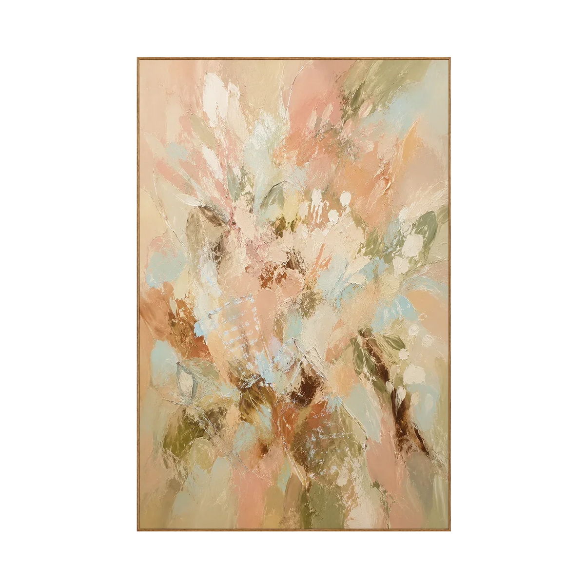Pastel Bloom Floral Wall Art | Olyrel