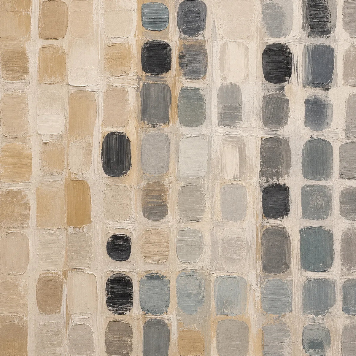 Quiet Matrix Abstract Wall Art artwork view | Olyrel