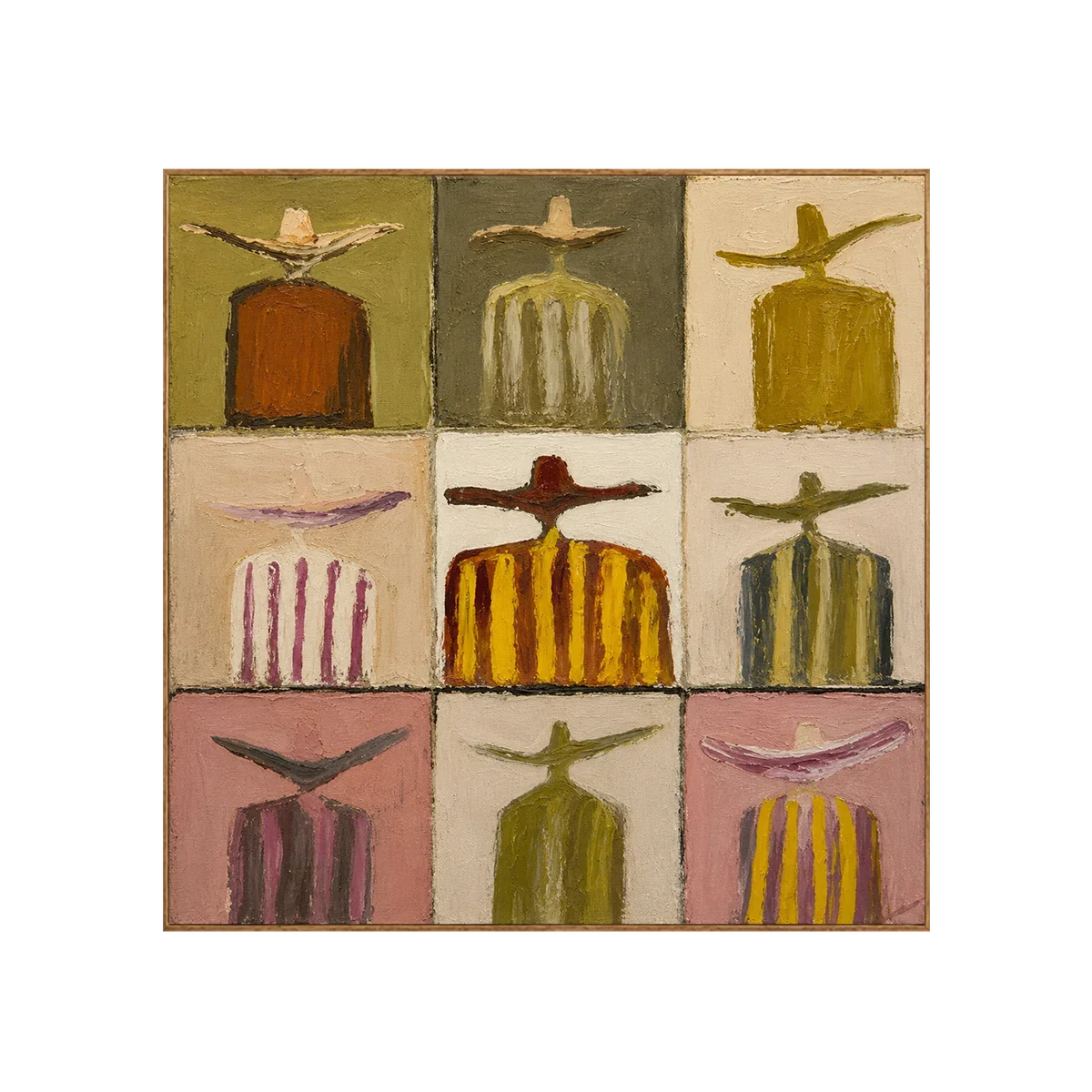Nine Figures Abstract Wall Art | Olyrel