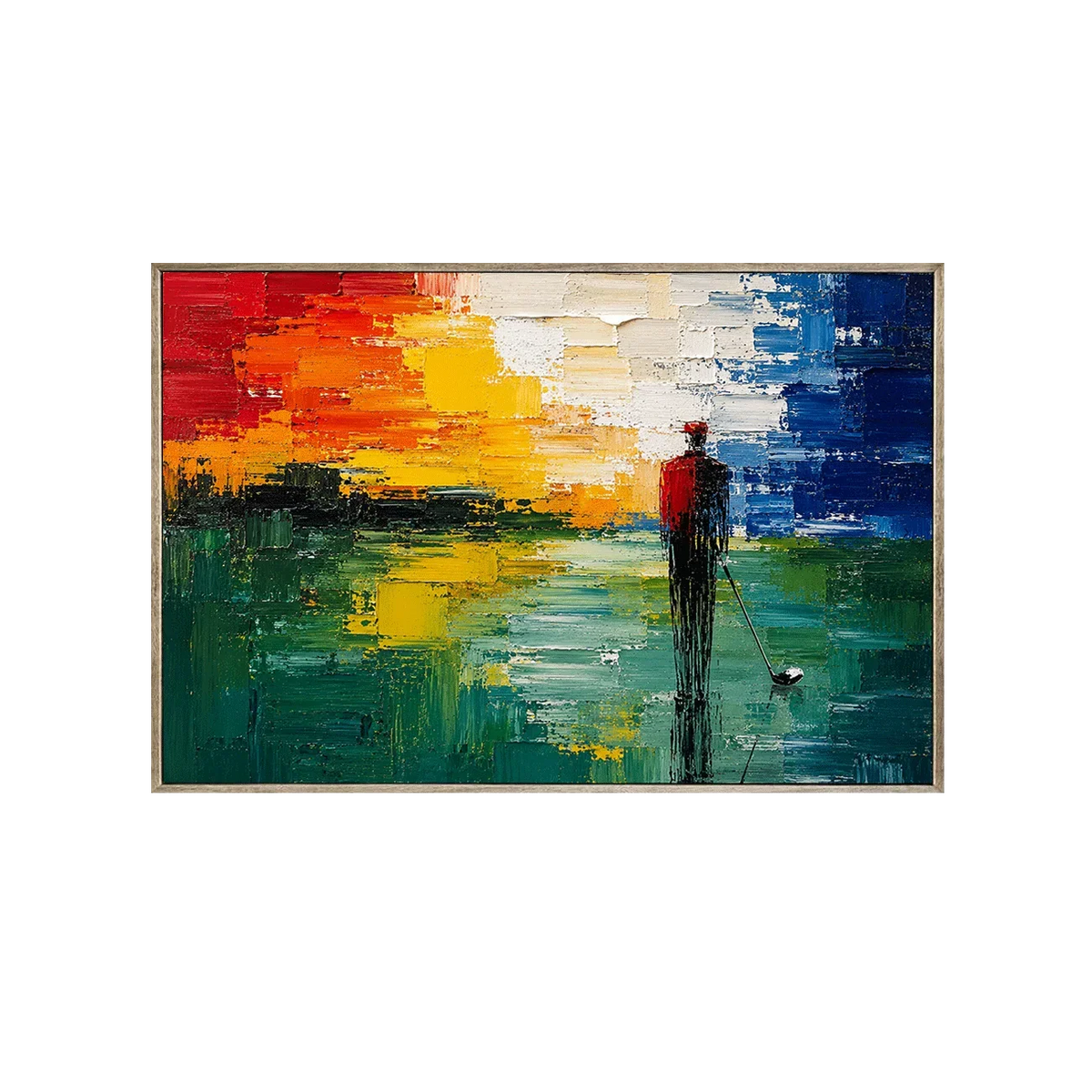 Sunset Pier Ocean Wall Art | Olyrel