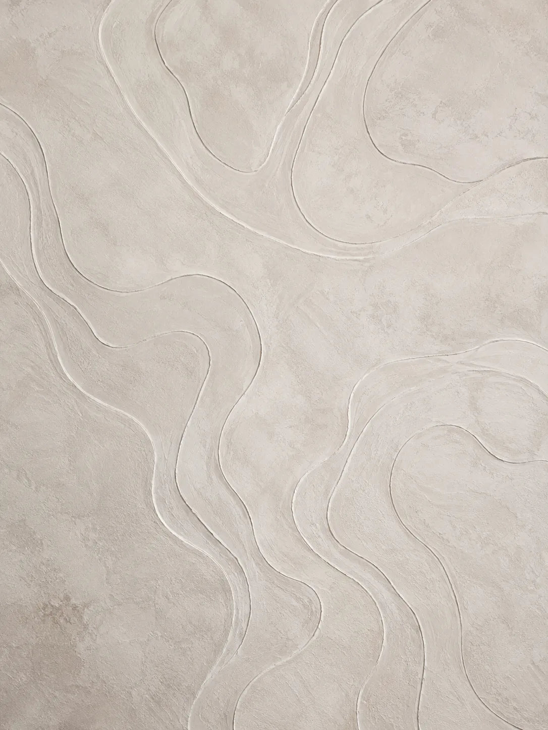 Ivory Contour Textured Wall Art artwork view | Olyrel