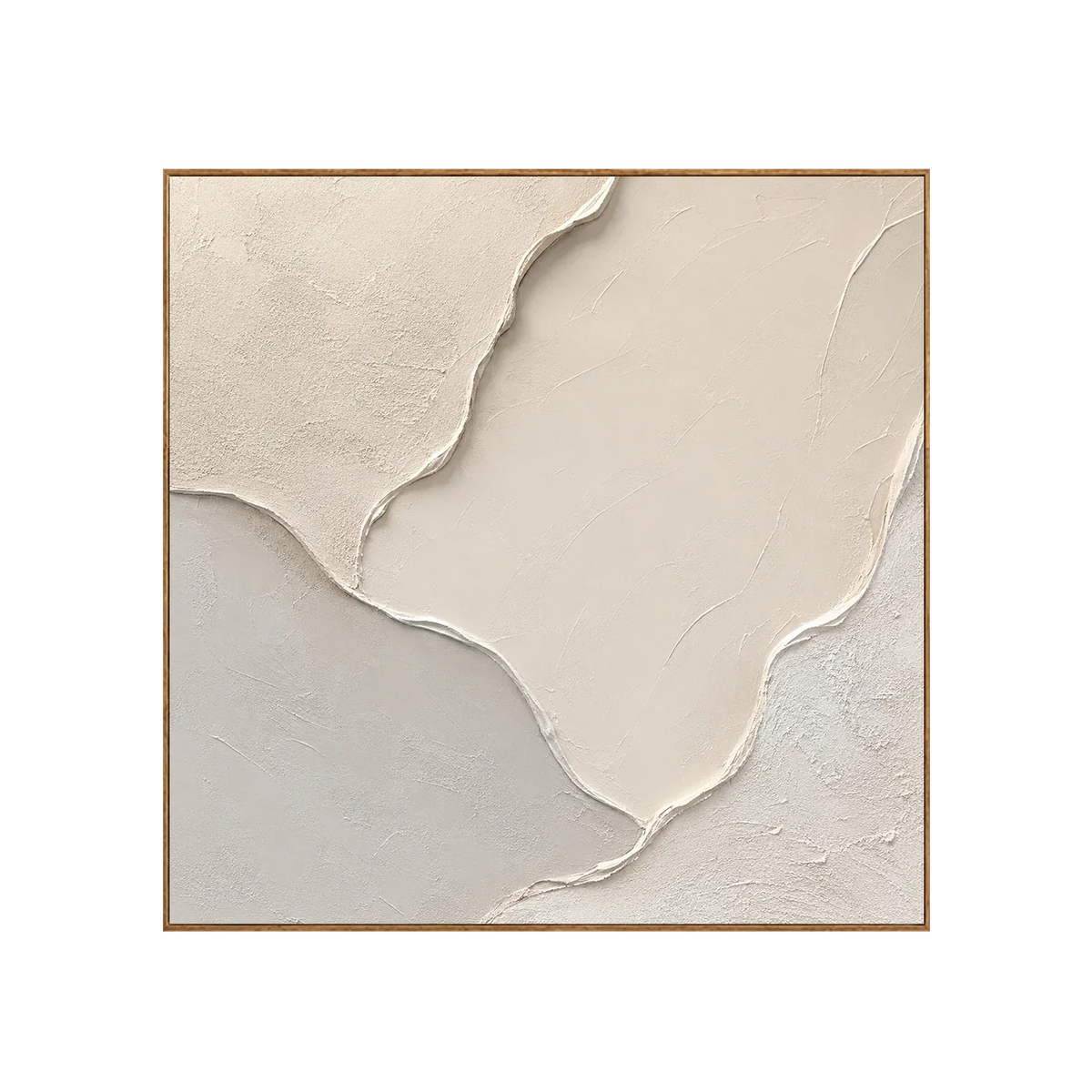Ivory Passage Relief Wall Art | Olyrel