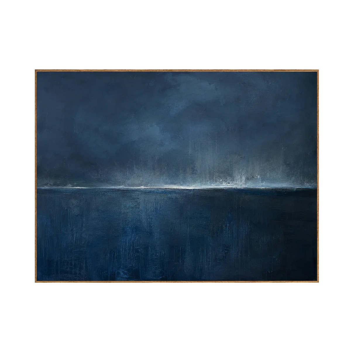 Midnight Horizon Abstract Wall Art | Olyrel