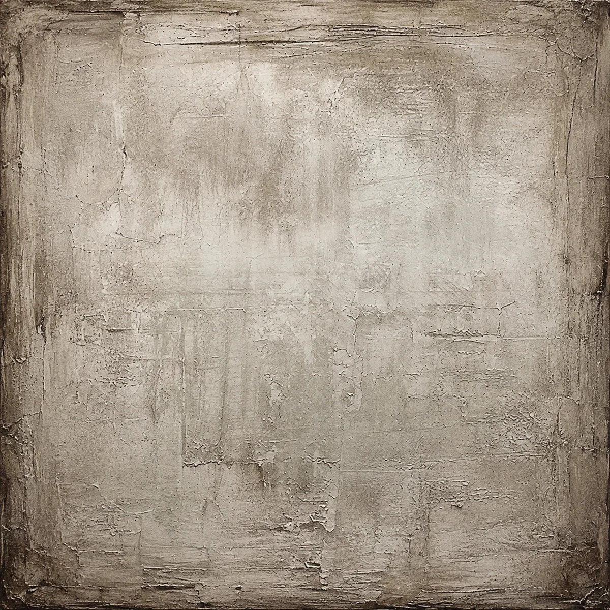 Original artwork view of Weathered Plaster Textured Wall Art | Olyrel