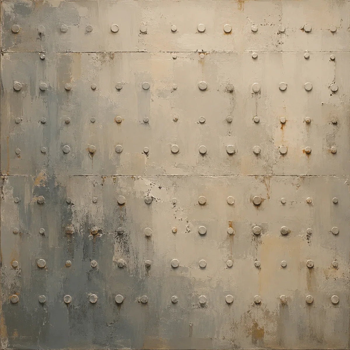 Original artwork view of Rivet Grid Textured Wall Art | Olyrel