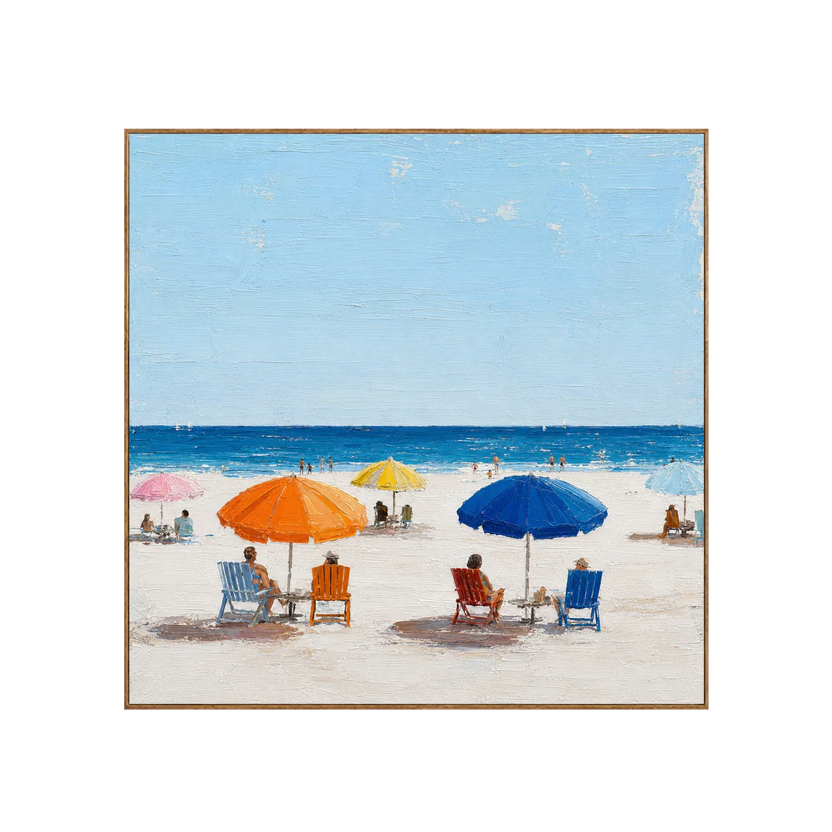 Summer Shore Beach Wall Art | Olyrel