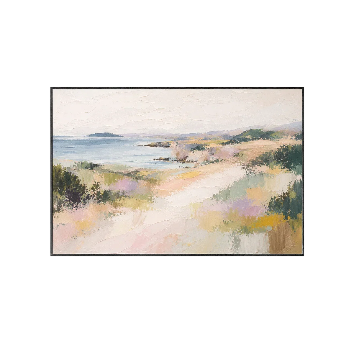Soft Shore Coastal Wall Art | Olyrel
