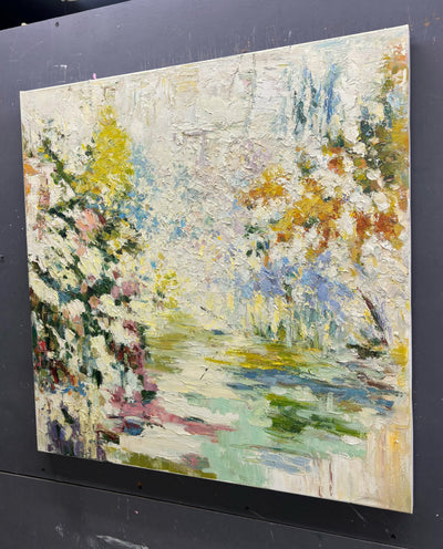 Meadow Mosaic Floral Wall Art | Olyrel
