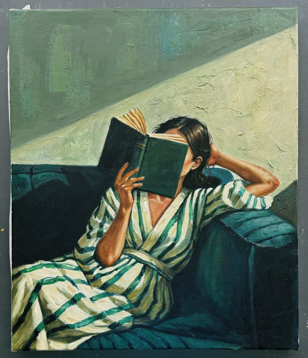 Quiet Chapter Figure Wall Art | Olyrel