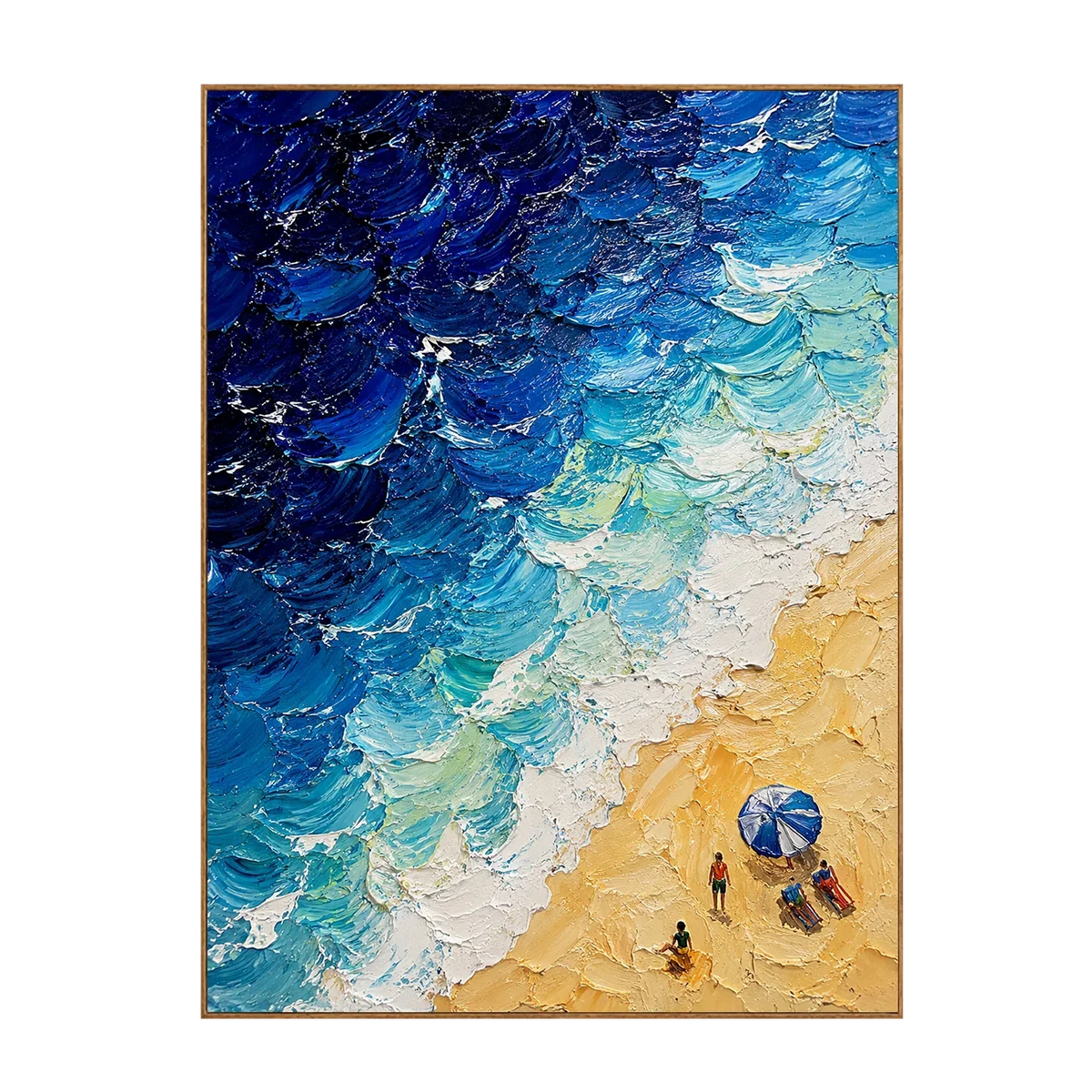 Beach Wave Ocean Wall Art | Olyrel