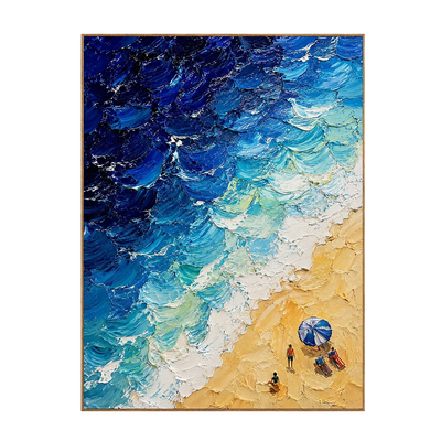 Beach Wave Ocean Wall Art | Olyrel