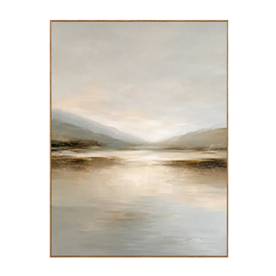 Dawn Estuary Landscape Wall Art | Olyrel