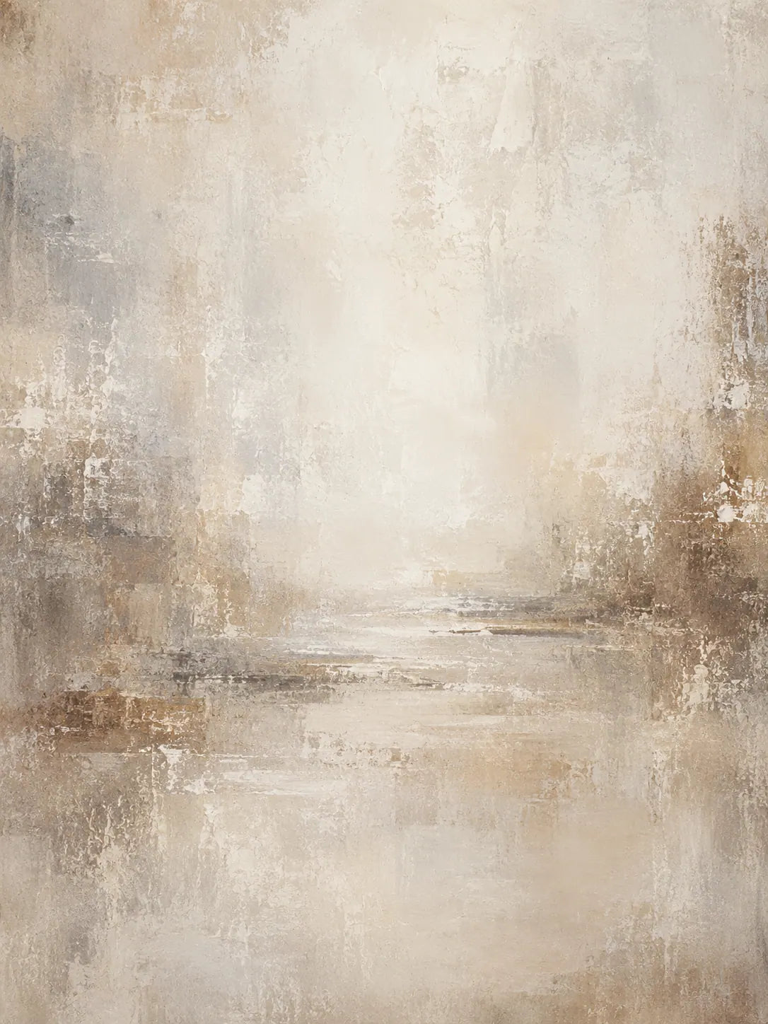 Quiet Linen Textured Wall Art room scene 1 | Olyrel