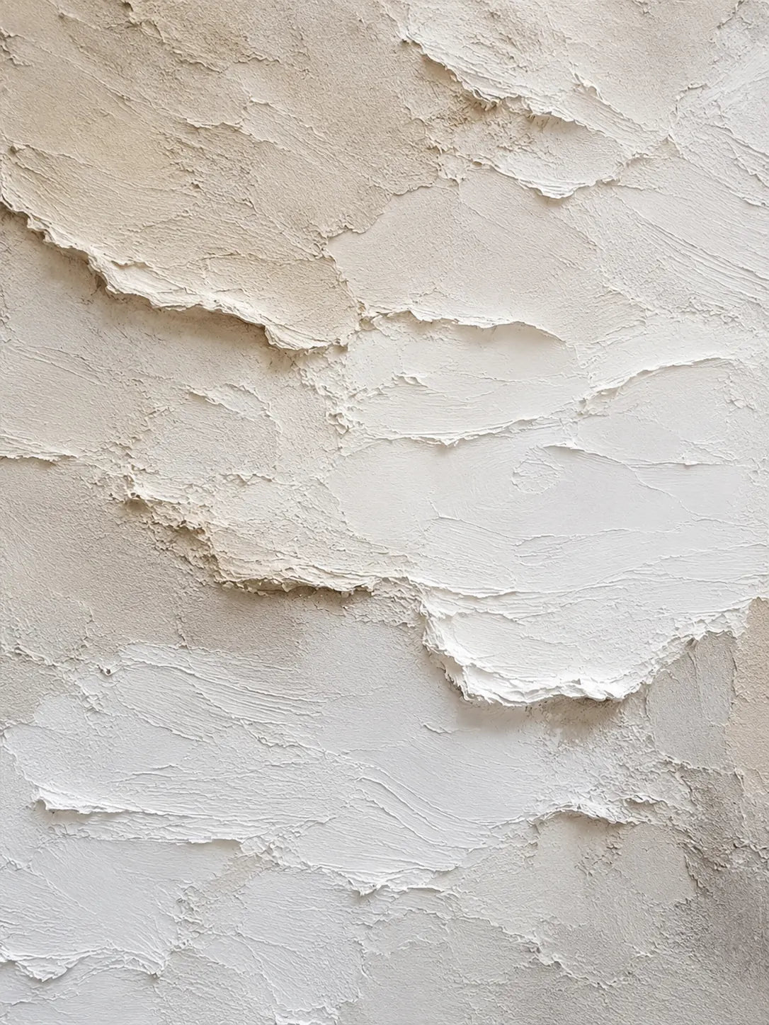 Layered Plaster Textured Wall Art room scene 1 | Olyrel