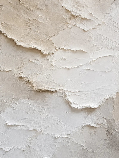Layered Plaster Textured Wall Art room scene 1 | Olyrel