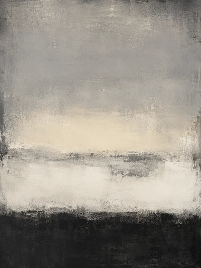 Charcoal Mist Textured Wall Art room scene 1 | Olyrel