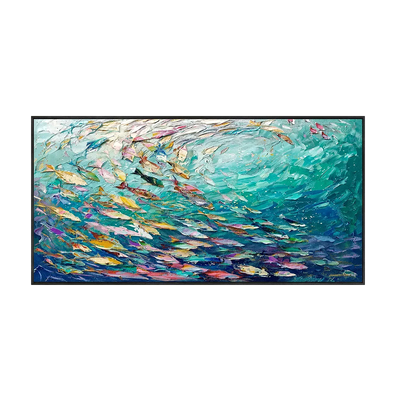 Azure Shoal Ocean Wall Art | Olyrel