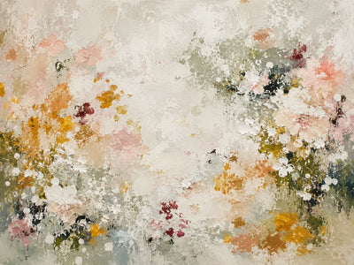Wildflower Meadow Floral Wall Art room scene 1 | Olyrel