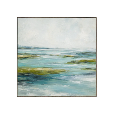 Sea Glass Landscape Wall Art | Olyrel