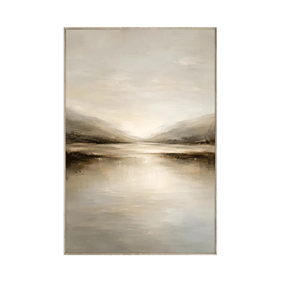 Quiet Estuary Landscape Wall Art | Olyrel
