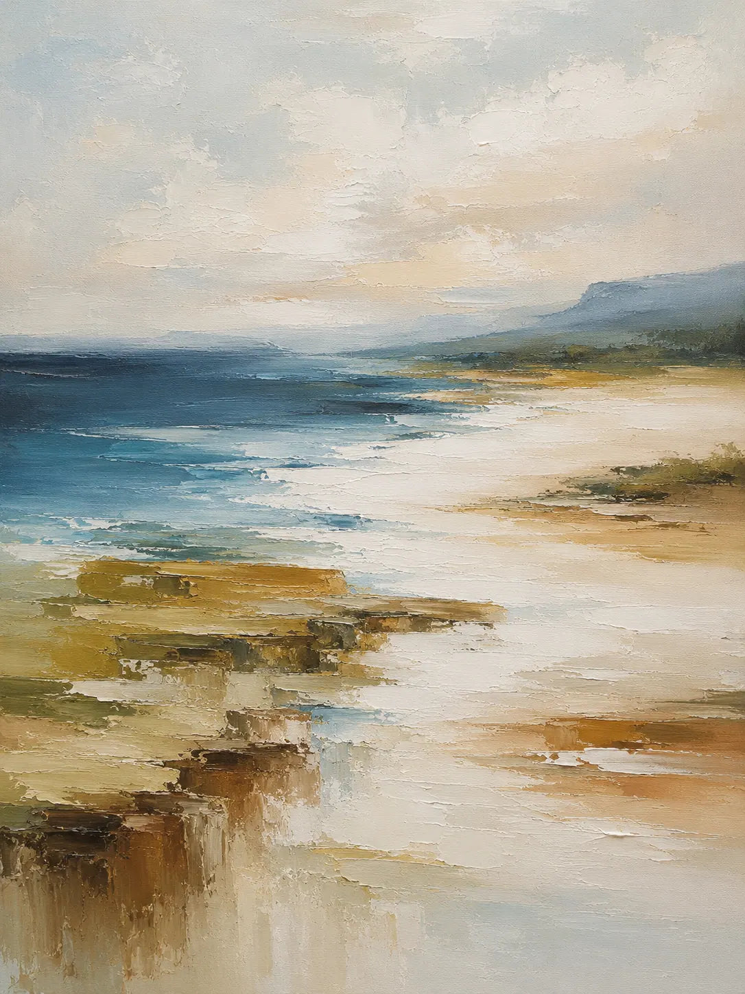 Windward Shore Coastal Wall Art room scene 1 | Olyrel