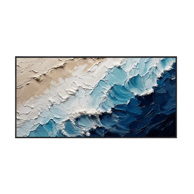 Coastal Wave Ocean Wall Art | Olyrel