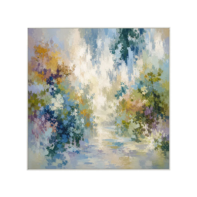 Blooming Path Floral Wall Art | Olyrel