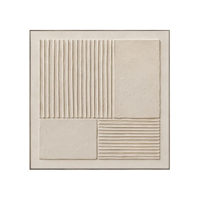 Linen Panel Relief Wall Art | Olyrel
