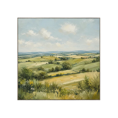 Green Valley Landscape Wall Art | Olyrel