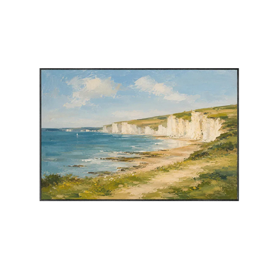 White Cliffs Coastal Wall Art | Olyrel
