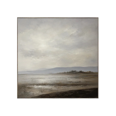 Gray Sound Landscape Wall Art | Olyrel