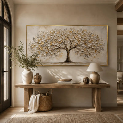 Blossom Tree Botanical Wall Art room scene 4 | Olyrel