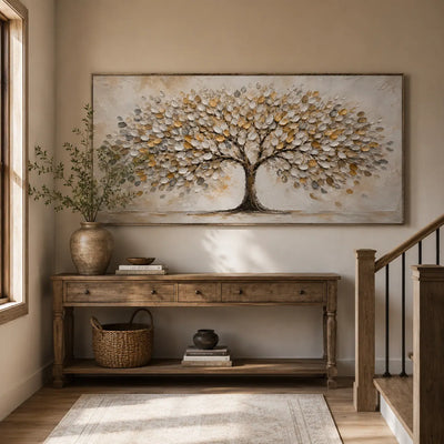 Blossom Tree Botanical Wall Art room scene 6 | Olyrel