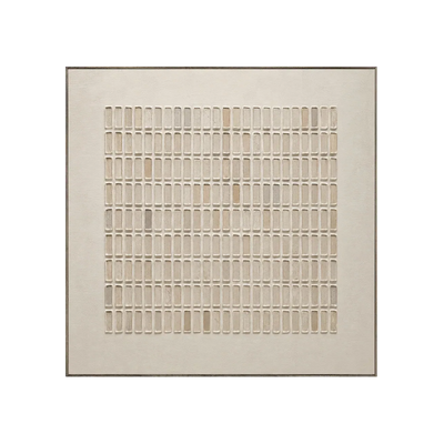 Woven Grid Textured Wall Art | Olyrel