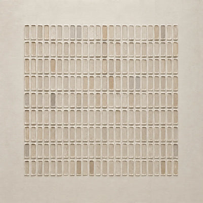 Woven Grid Textured Wall Art room scene 1 | Olyrel